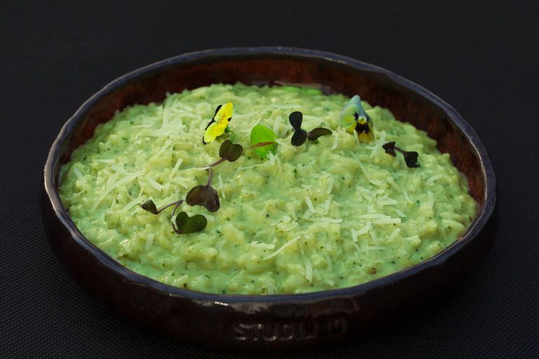 Pesto Risotto / Risotto cu pesto
