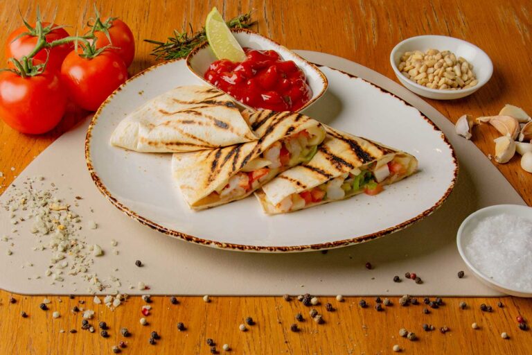 Shrimp Quesadilla / Quesadilla cu creveți