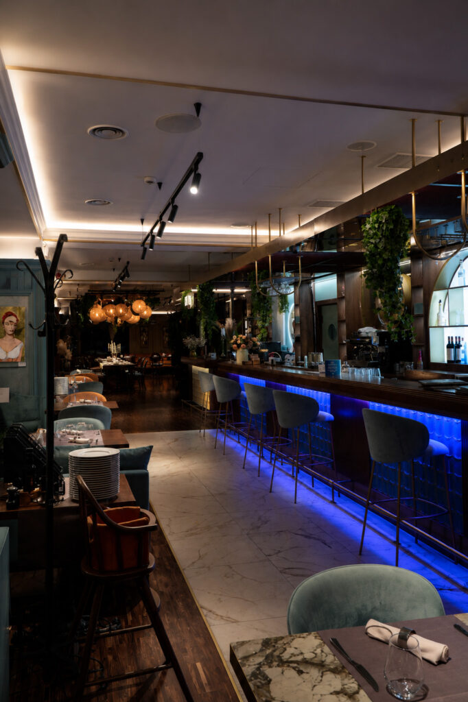 Restaurant Studio 80 – salon lounge